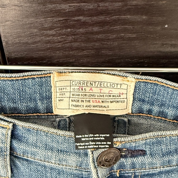 Hatch Collection x Current/Elliott Maternity Boyfriend Jeans Size 27 - Picture 3 of 6